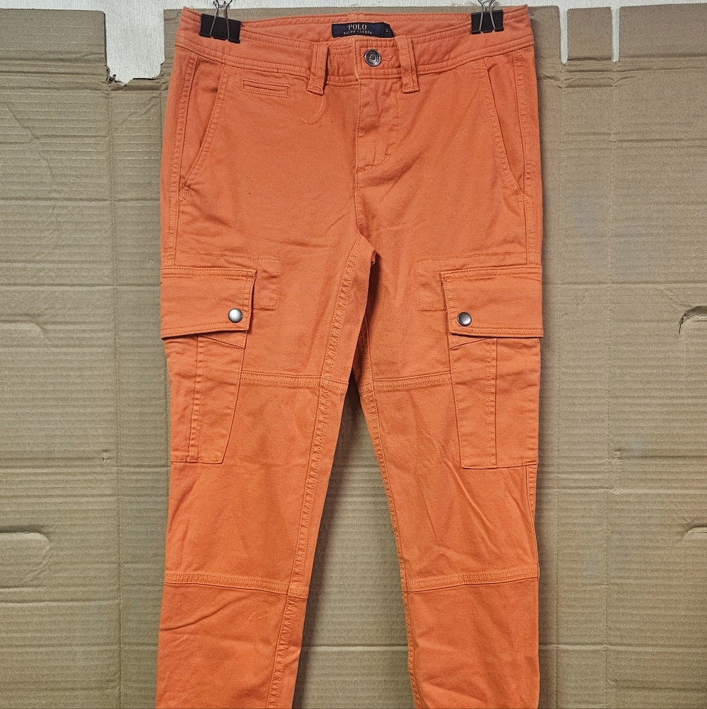 Polo by Ralph Lauren Vibrant Orange Cargo Pants